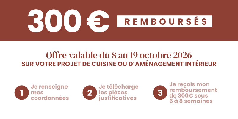 300 € remboursés pour les 200 premiers clients